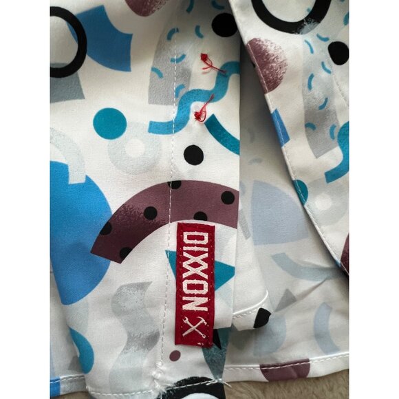 Dixxon Flannel Co The New Wave Button-Up Shirt Colorful Abstract Design Size 5 - Picture 7 of 10